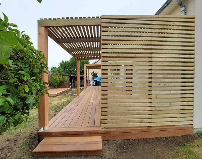 Installation de pergola Saint-Melaine-sur-Aubance, Installation de pergola Maine-et-Loire, Installation de pergola 49